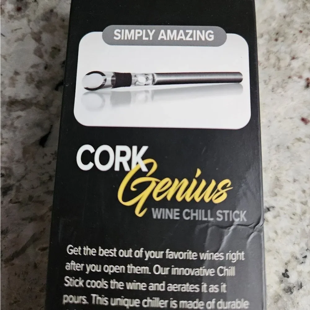 Cork Genius Wine Chill Stick